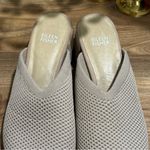 Eileen Fisher 8.5 Beige Fave Dress Sandal Stretch Block Heel Slip On Comfort Photo 5