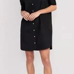 Old Navy XL Short-Sleeve Shirt mini Dress Botton Up Collared Oversized Photo 2