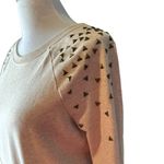 Victoria's Secret  Studded Sweatshirt‎ Long Sleeve Size S Pullover Statement Photo 6