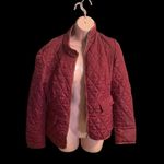 T A COALITION Women’s Quilted Fur Lined Coat Red Size Small Red Photo 3
