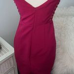 Bariano Lumier by  side cut-out lace up dress Photo 5