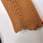 Anthropologie  Knitted & Knotted Tiered Pointelle Sweater Dress Size S Photo 9