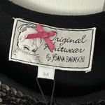 Yoana Baraschi NEW! Vintage Yoanna Baraschi Original Knitwear Black Tank Sequin Dress Size M Photo 3