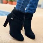Impo  Siede Black Heeled Ankle Boots Photo 0