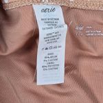 Aerie  Bikini Bottoms Tan White Speckle Textured Swimsuit Size L Photo 6