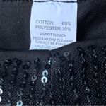 NWOT Black Sequin Shorts Sz Small Photo 2
