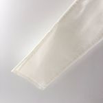 Something Navy  Nina Denim Pants with Slit‎ in White 6 Photo 3