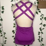 Bisou Bisou  Michele Bohbot Open Back Strappy Tank Top Built in Bra Y2K 2000’s Photo 2