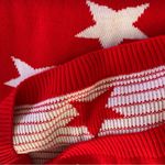 Boohoo NWT Oversized Star Knitted Thick Sweater M/L Photo 8