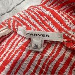 Carven Tweed Sleeveless Dress Red Size 4 Photo 8