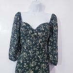 Showpo Green Ditsy Floral Mini Dress Photo 3