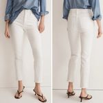 Madewell Stovepipe Jeans in Pure White, 26 Photo 1
