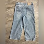 Frye  Carly Crop Wide Leg Denim Jeans Women 28 Light wash Blue Highrise Photo 5