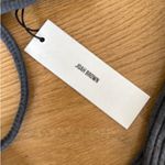 Joah Brown  - Ribbed Wrap Around Long Sleeve Top in Gray Photo 1