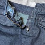 Converse One Star Denim Skirt Womens 8 Blue Jean Dark Wash A Line Mini Boho Size 28 Photo 7