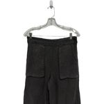 Joie  Linen Blend Gray Pull On Elastic Band Boho Bohemian Wide Leg Pants Size M Photo 1