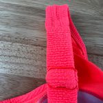 Xhilaration  Juniors' Plus Size Coral Zip-Front Bikini Top - Size 16 - NWT Photo 7