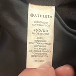 Athleta  Black Wrap One Piece Swimsuit Bathing Suit Size 40D/40DD Photo 6