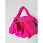Loeffler Randall Bubble Gum Pink Bold Campy Bow Sierra Mini Bag Purse Photo 3