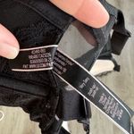 Victoria's Secret Victoria Secret Rhinestone Straps Bustier Top Lace Black 34C Bra Bonbshell Photo 5