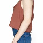 Out From Under NWT Urban Outfitters Orange Basic Cropped Oversized Tank Top Photo 1
