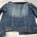 Mudd  Women Denim  Jean Jacket Jrs Med. Long Sleeve Button Front Pockets Fall Photo 6