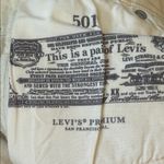 Levi's 501 '90's Size 24x30 Women's Off White Cream Jeans NEW Straight Leg NWT Photo 12