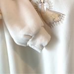 Bonworth NEW Vintage  Christmas Holiday Angels Bling Fleece Lined Sweatshirt L Photo 3