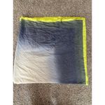 Vince Camuto Ombre Square Scarf 52” x 52” Blue Yellow Gradient Wrap Photo 5