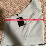 Michael Costello NWT x REVOLVE Ava Dress One Shoulder in Ice Blue- Size Small Photo 7