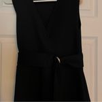 ZARA Black Mini Dress With Belt Photo 3