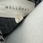 MELLODAY  Black and White Plaid Blazer Photo 1