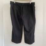 Old Navy Linen Blend Wide Leg Crop Pant In Blackjack Size XL New With Tag Photo 4