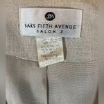 Saks 5th Avenue Saks 5th Ave Salon Z Linen Blazer Jacket Size 18 Photo 2