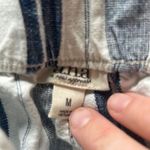 a.n.a Striped Wide Leg Pants High Waist Elastic Waistband Casual Trousers Photo 3