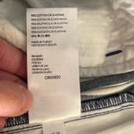 Anthropologie Women’s Alena blue & white striped boot up pants 28P Photo 4