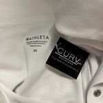Athleta  White Collared Top - Size 3X Photo 2