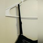 TCEC New! Black fringe dress with silver studs Size small Photo 8