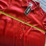 Sammy B Black History Month For Target NWT
Women's Satin Button Down Shirt XXL Orange Photo 8