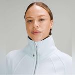 Lululemon Powder Blue Scuba Half-zip Oversized Funnel Neck Sweatshirt XS/S Photo 2