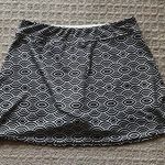 Tranquility Womens Large L Skirt Skort Blue White Pull On Tennis Golf Geometric Photo 0