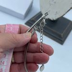 Belle Miss serpentine silver colored choker . Silver Photo 5