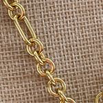 Coach  Gold Hangtag and C Charm Chain Necklace Photo 3