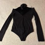 Lovers + Friends NWT $128  Black Chocker Bodysuit‎ Photo 0