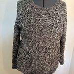 Old Navy  Pullover Crewneck Sweater Black Marled Photo 1