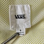 Vans Womens Lemon Yellow Kastle Turvey Windbreaker Jacket Light Hood Size S Photo 5