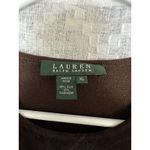 Ralph Lauren Lauren  Women's XL Paisley Print Crewneck Sweater Silk Cashmere Photo 3