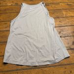 Nike  Dri Fit Tank Top Women's Gray Fast Bold Beautiful Athlete Athletic Photo 3