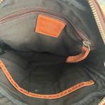 Harbour 2nd Leather Crossbody Bag Brown Distressed Anchor Flap Purse Photo 5