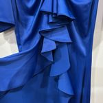 Orire Wally Maxi Dress Royal Blue Gown Slit US 4 Photo 3
